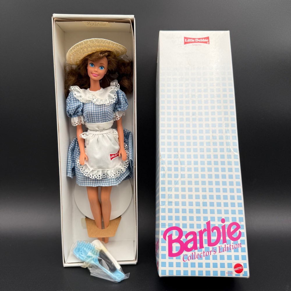 Mattel Little Debbie Barbie Doll Series 1 Collector Edition 1992 Gingham 10123